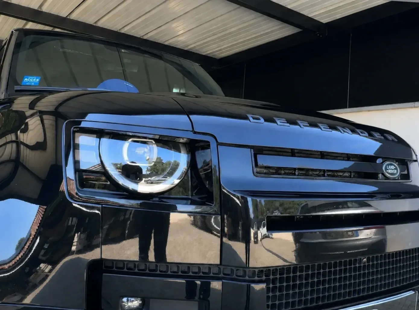 Land Rover Defender après lavage extérieur AutoCleaner